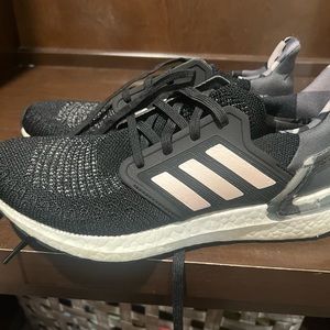 Adidas Ultraboost 20 (FV8349) Black Pink Tint Running Shoes Sneakers Women’s 9